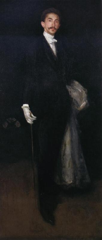 James Abbott McNeil Whistler Robert,Comte de montesquiouiou-Fezensac oil painting image